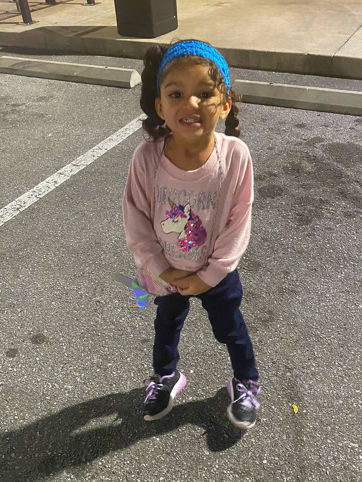 Melodie joined the competition — help win amazing prizes! asphalt, child, city, eye, face, fun, grass, happy, joy, leisure, magenta, pedestrian, person, recreation, road, road_surface, sidewalk, sleeve, smile, t_shirt