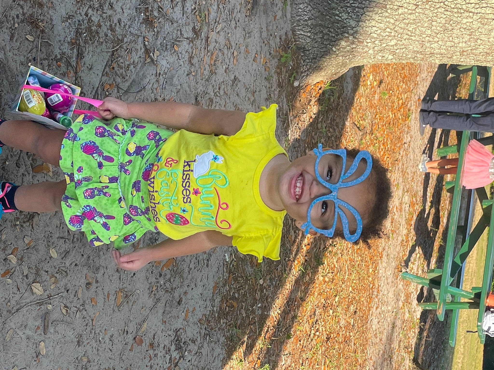 Rilynn joined the competition — help win amazing prizes! baby, baby_toddler_clothing, child, fun, grass, happy, human_leg, joy, leisure, pattern, person, personal_protective_equipment, play, recreation, soil, t_shirt, thigh, toddler, visual_arts, wall