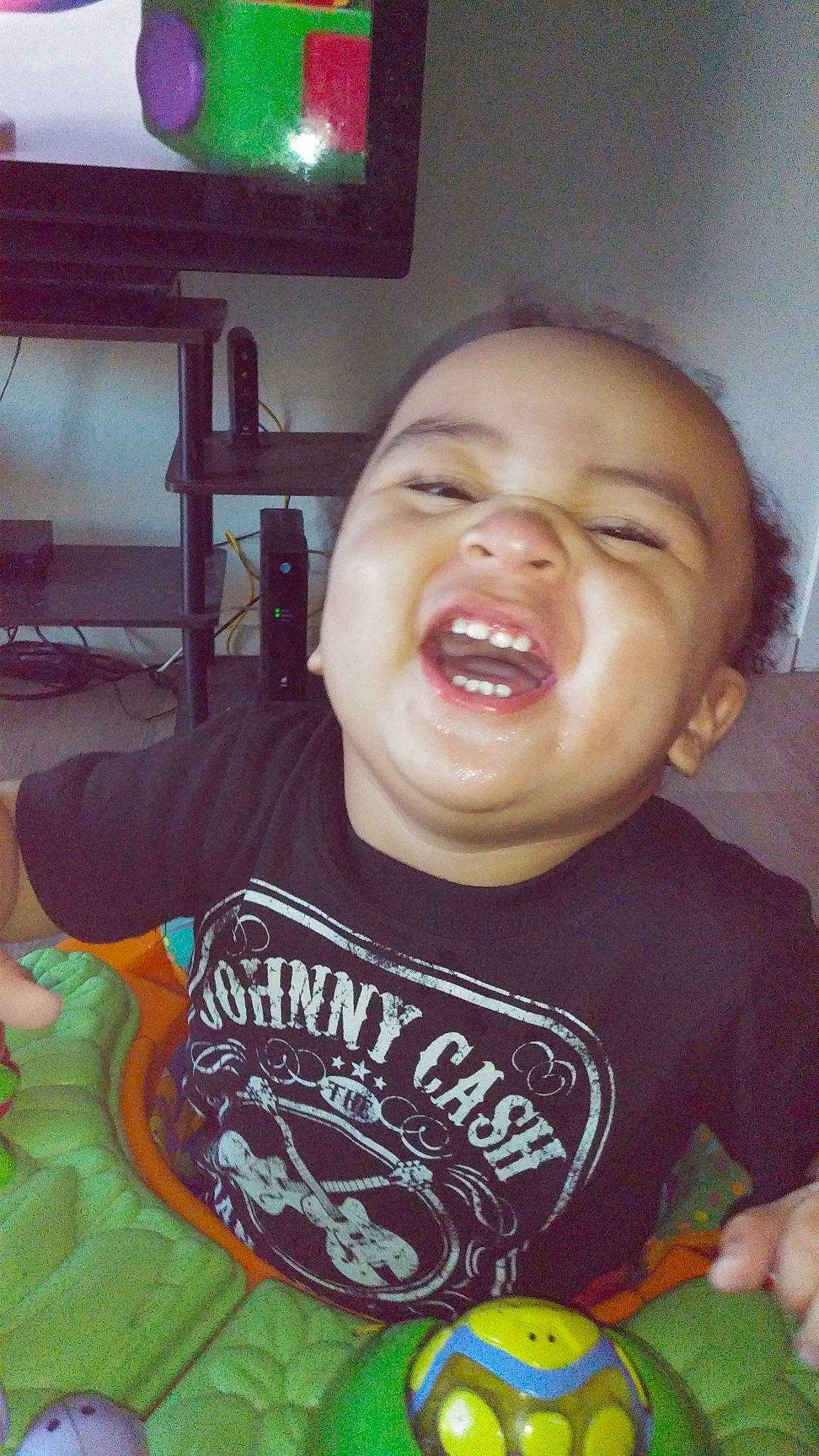 Alex joined the competition — help win amazing prizes! baby, cheek, child, cool, face, facial_expression, fun, happy, laugh, mouth, person, smile, toddler, tooth