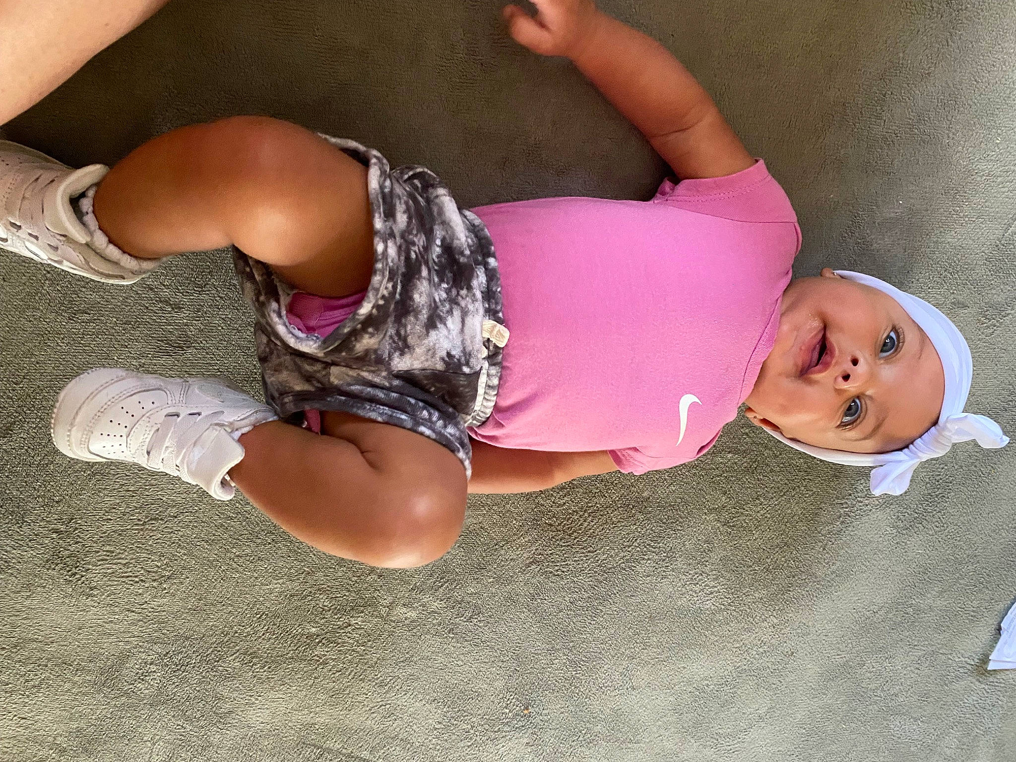 Wyllow joined the competition — help win amazing prizes! abdomen, calf, chest, child, comfort, elbow, finger, happy, human_body, human_leg, joint, knee, leg, person, pink, smile, sportswear, stomach, thigh, trunk