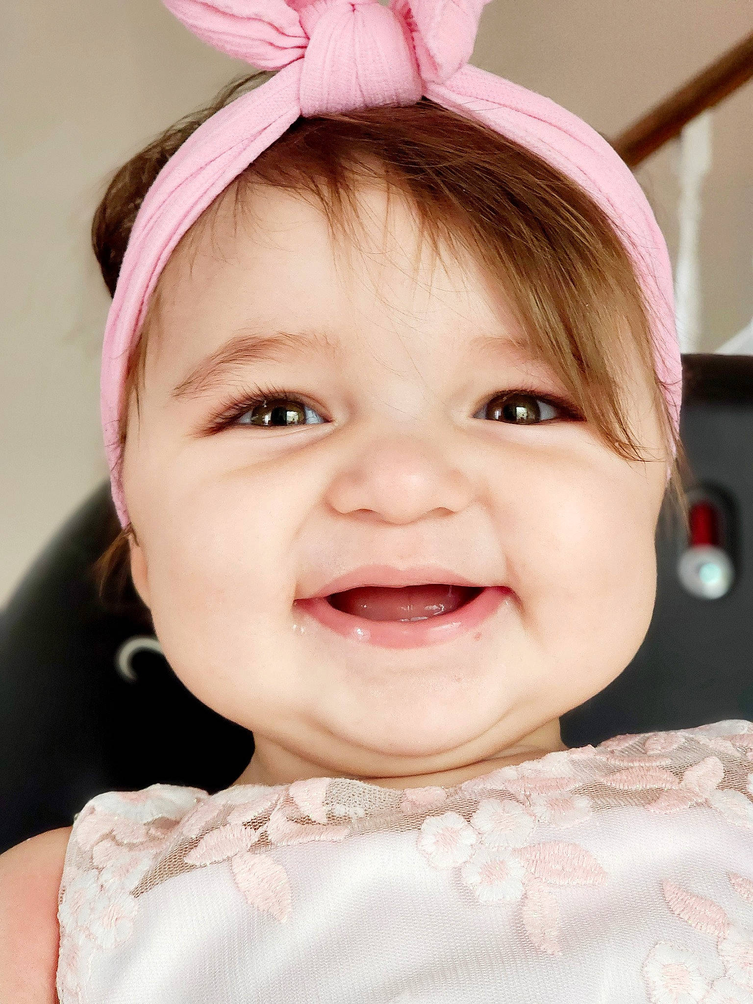 Novaleigh joined the competition — help win amazing prizes! baby_toddler_clothing, beauty, cheek, chin, ear, eyebrow, eyelash, face, facial_expression, hairstyle, happy, iris, joy, lip, organ, person, pink, skin, sleeve, smile