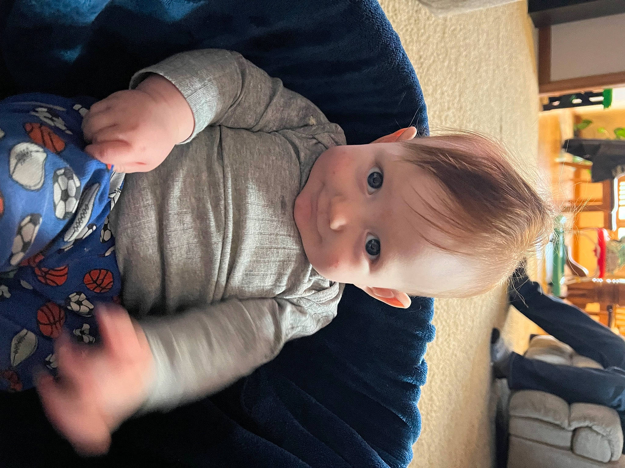 Kaladin is registered to the contest to win money with this photo: baby, baby_toddler_clothing, bookcase, cheek, child, comfort, cool, ear, elbow, eye, gesture, human_body, mouth, person, shelf, sitting, sleeve, thumb, toddler, tree