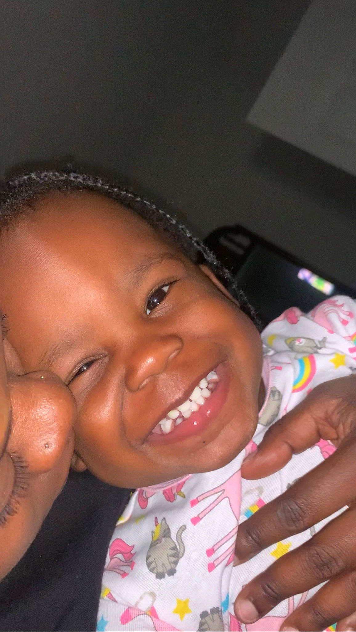 Aubrey joined the competition — help win amazing prizes! cheek, chin, ear, eyebrow, eyelash, face, finger, forehead, gesture, happy, iris, joy, lip, mouth, nose, person, pink, skin, smile, thumb