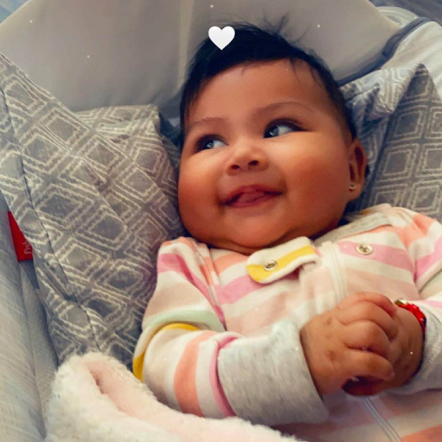 Yzabella joined the competition — help win amazing prizes! baby_toddler_clothing, cheek, chin, comfort, eye, eyebrow, finger, forehead, gesture, hair, hand, happy, head, human, joy, lip, mouth, nose, person, skin