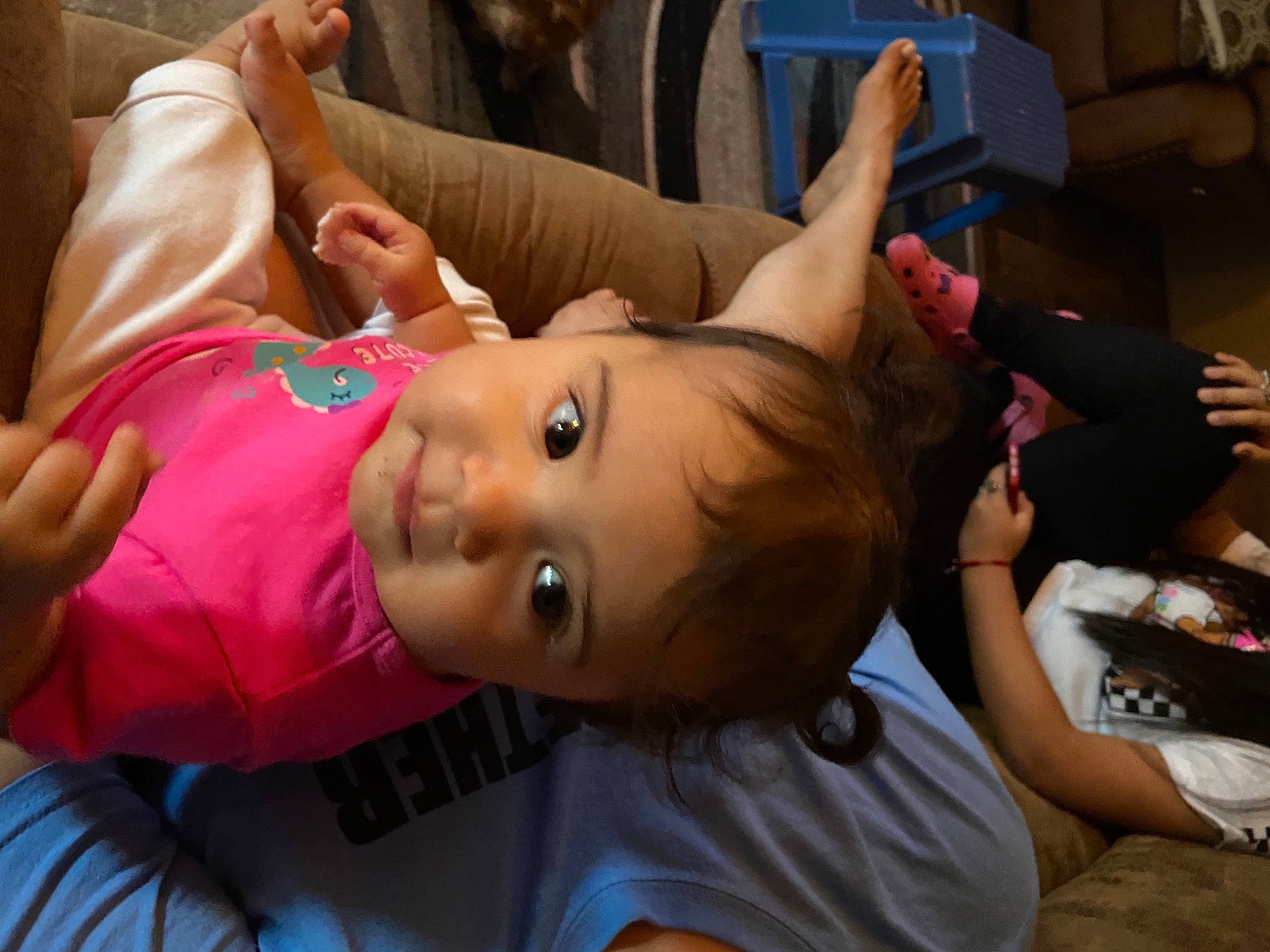 Kyoni is registered to the contest to win money with this photo: abdomen, arm, baby, cheek, chest, ear, eyebrow, eyelash, fun, gesture, hand, happy, joint, leisure, mouth, neck, nose, person, skin, smile