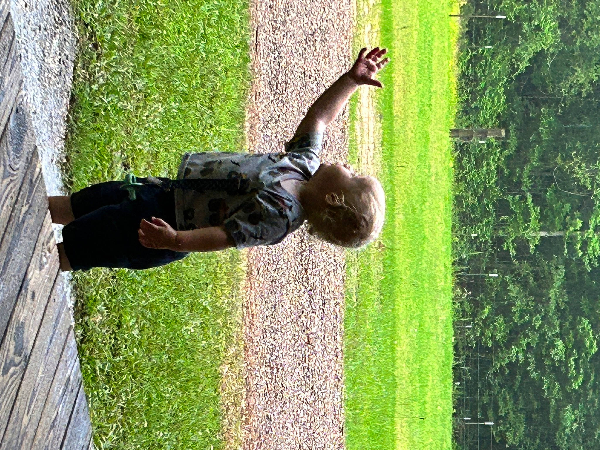 Kam joined the competition — help win amazing prizes! elbow, fun, grass, grass_family, happy, leisure, people_in_nature, person, plant, recreation, shadow, shrub, tree, trunk, water