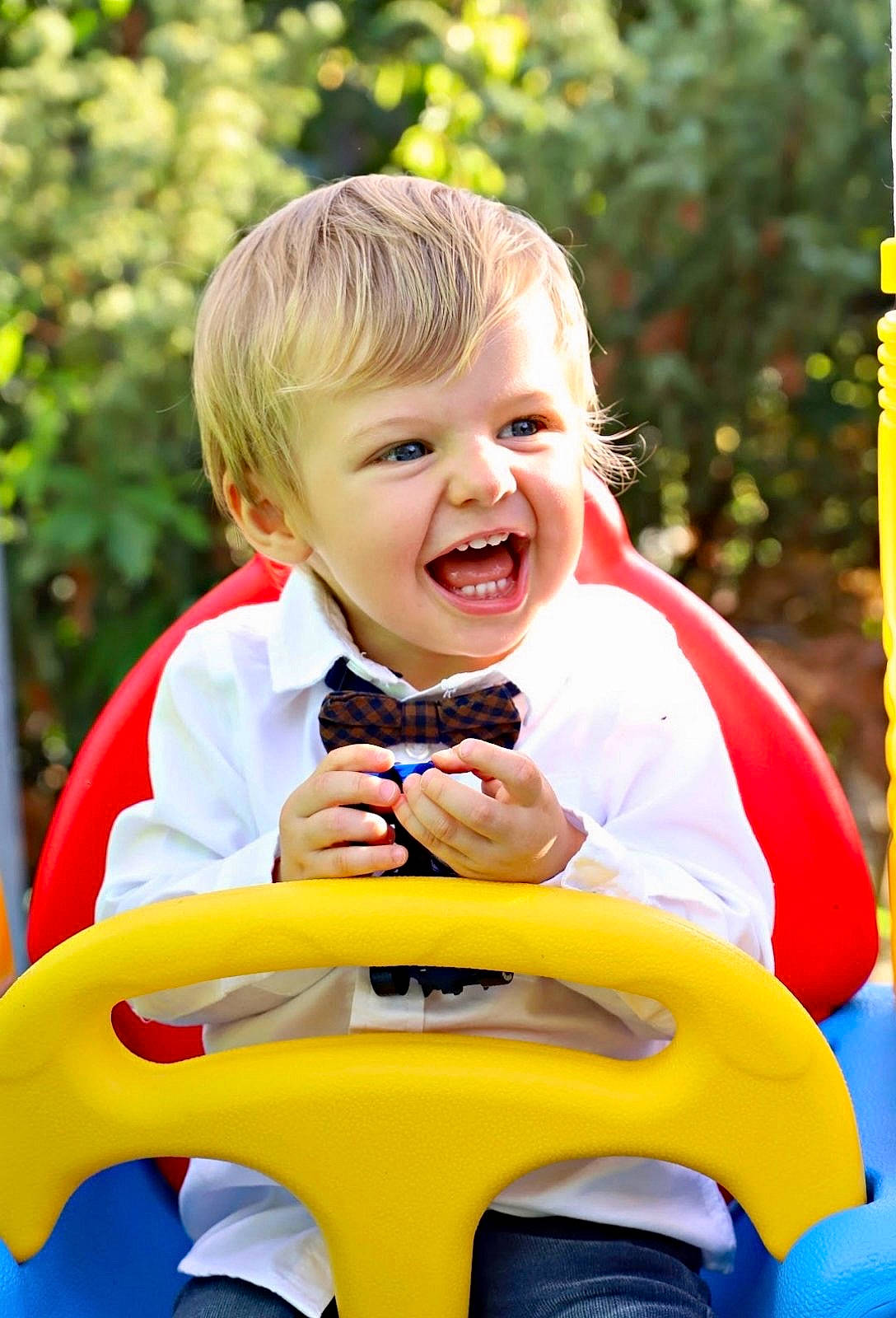 Kristian joined the competition — help win amazing prizes! baby, baby_toddler_clothing, child, event, eye, face, fun, grass, happy, leisure, outdoor_play_equipment, people_in_nature, person, playground, public_space, recreation, sitting, skin, smile, t_shirt