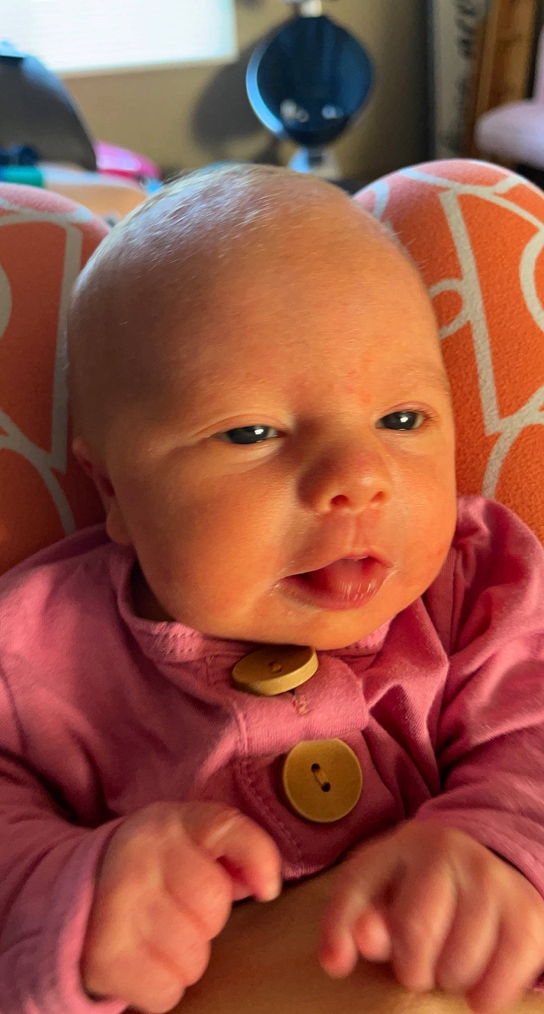 Brynleigh is registered to the contest to win money with this photo: baby, baby_toddler_clothing, cheek, chin, ear, eye, eyebrow, face, forehead, gesture, happy, head, iris, lip, mouth, nose, person, pink, skin, smile
