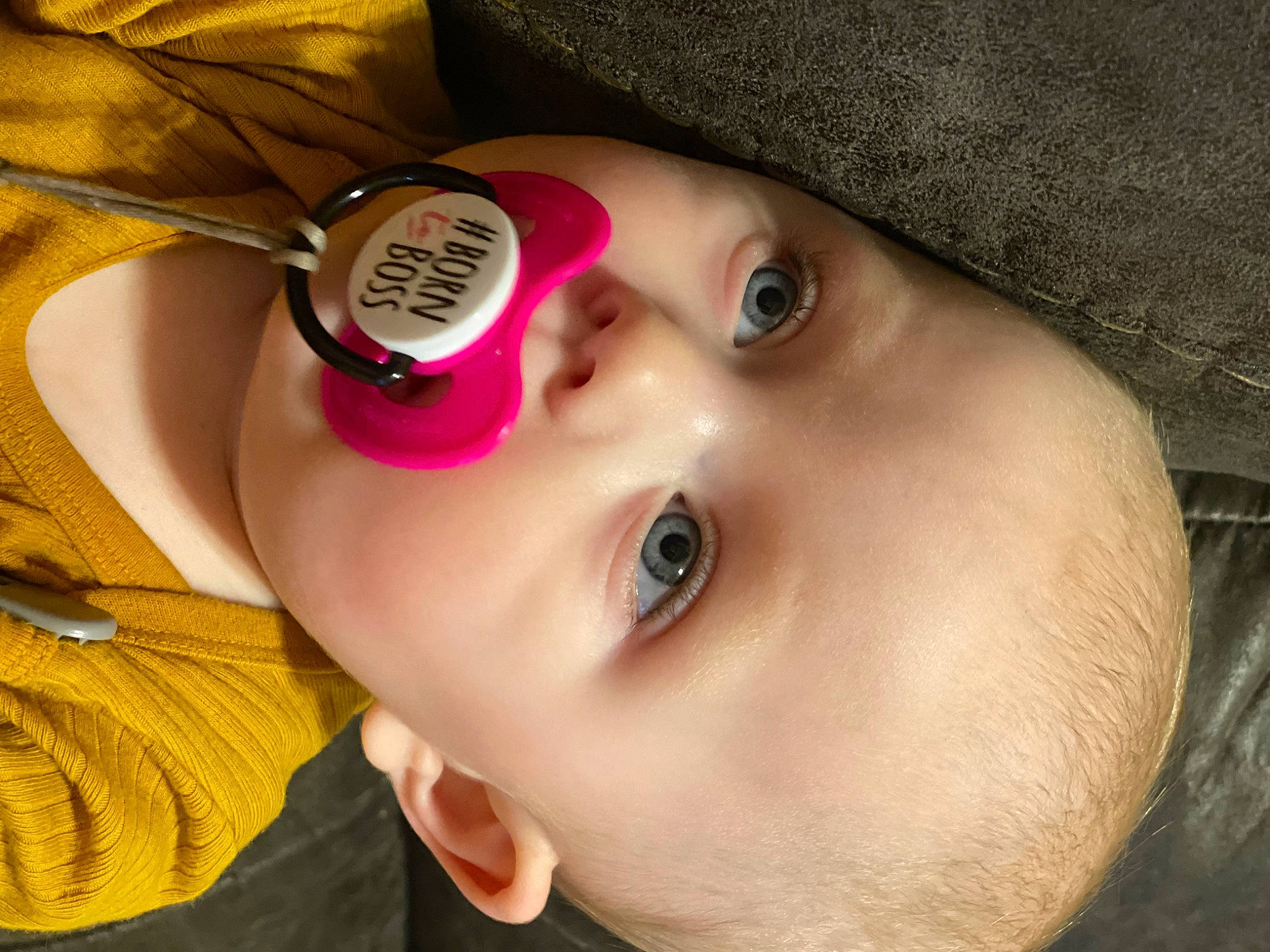 Mckinley joined the competition — help win amazing prizes! baby, black_hair, cheek, child, ear, eyebrow, eyelash, facial_expression, fashion_accessory, forehead, fun, happy, human_body, iris, lip, mouth, neck, nose, person, skin