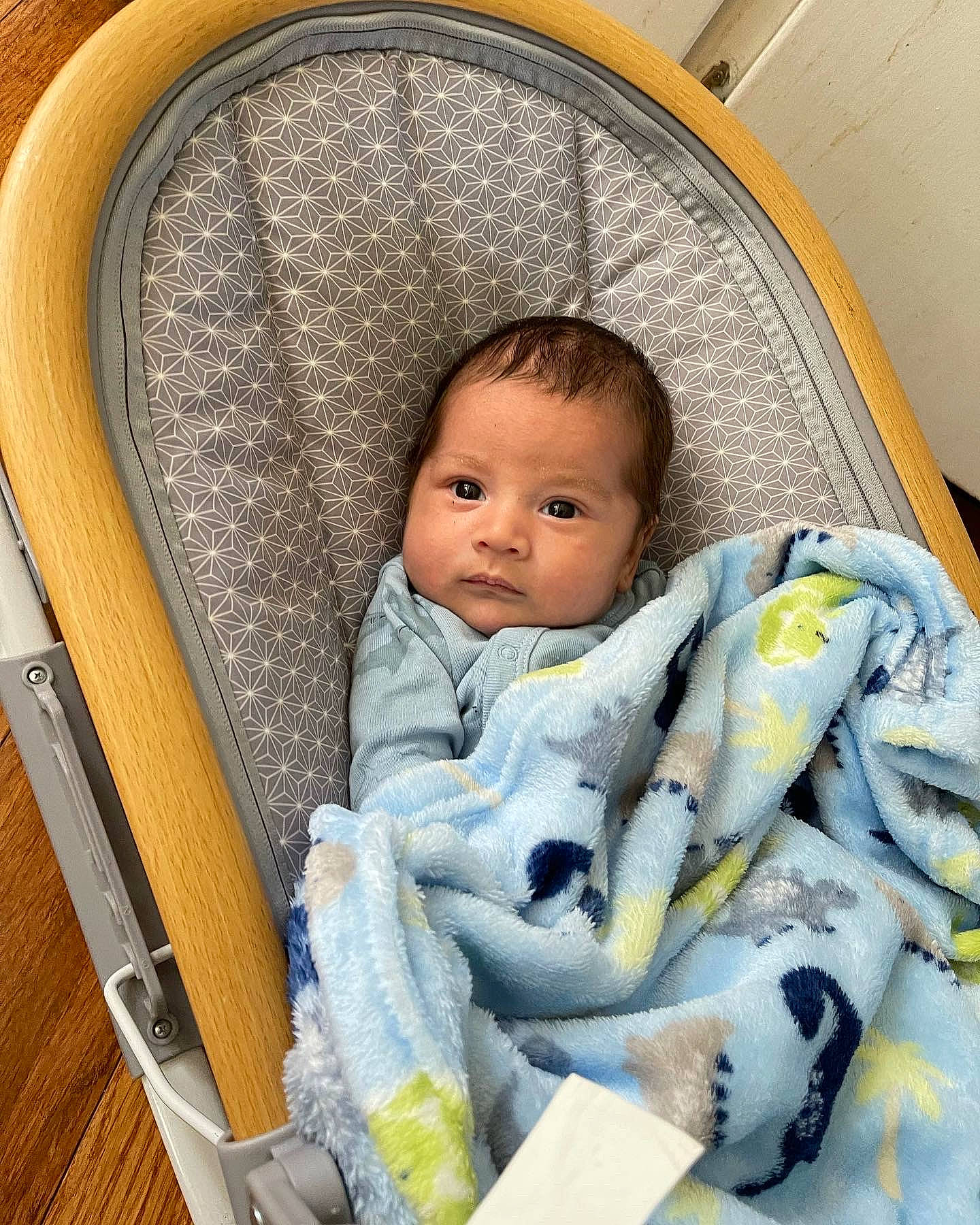 Carlos is registered to the contest to win money with this photo: baby, baby_carriage, baby_products, baby_safety, baby_sleeping, baby_toddler_clothing, beauty, car_seat, child, comfort, infant_bed, linens, person, room, sitting, toddler, yellow