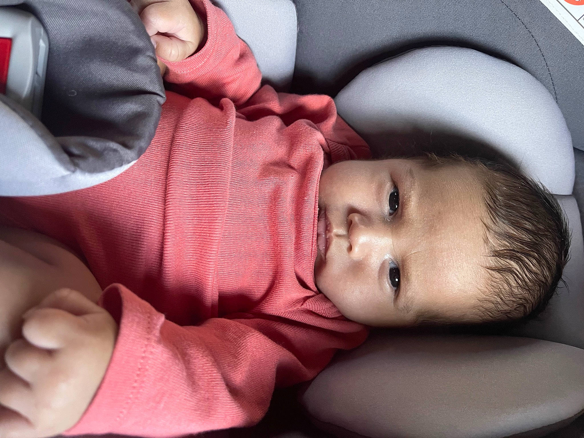 Carlos joined the competition — help win amazing prizes! baby, baby_toddler_clothing, cheek, child, comfort, eyelash, finger, hand, happy, lip, mammal, mouth, nail, nose, people, person, photograph, pink, product, skin