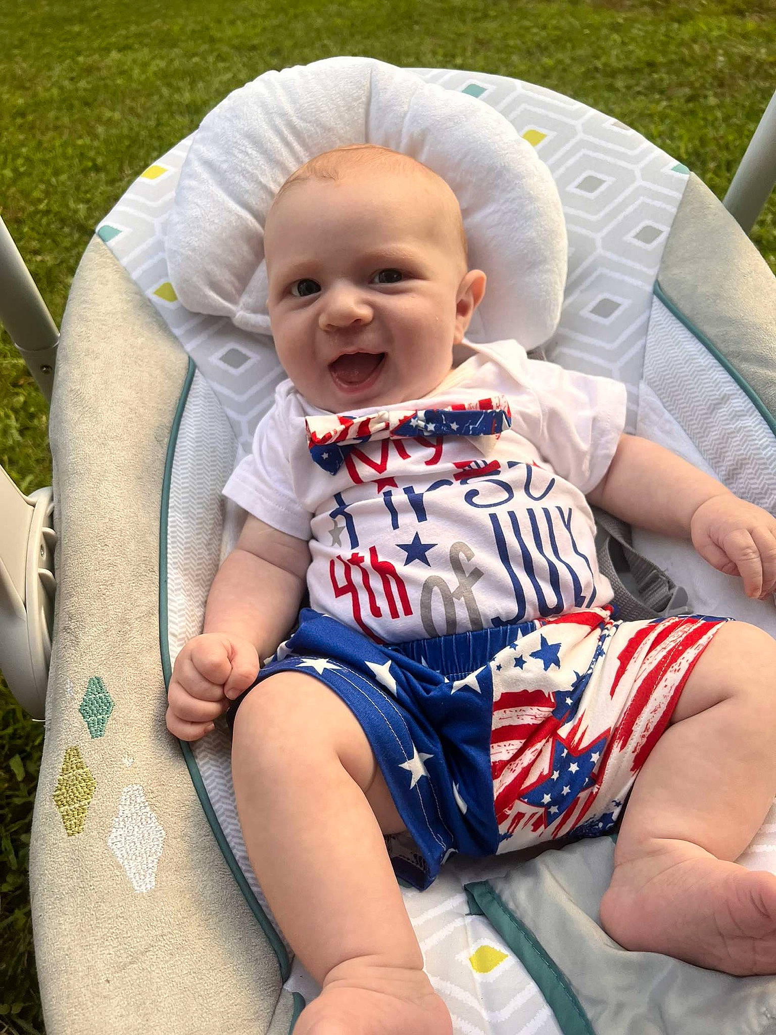Colt joined the competition — help win amazing prizes! baby, baby_toddler_clothing, child, comfort, cool, facial_expression, finger, fun, grass, hairstyle, happy, head, human, human_body, lap, person, skin, smile, summer, thigh