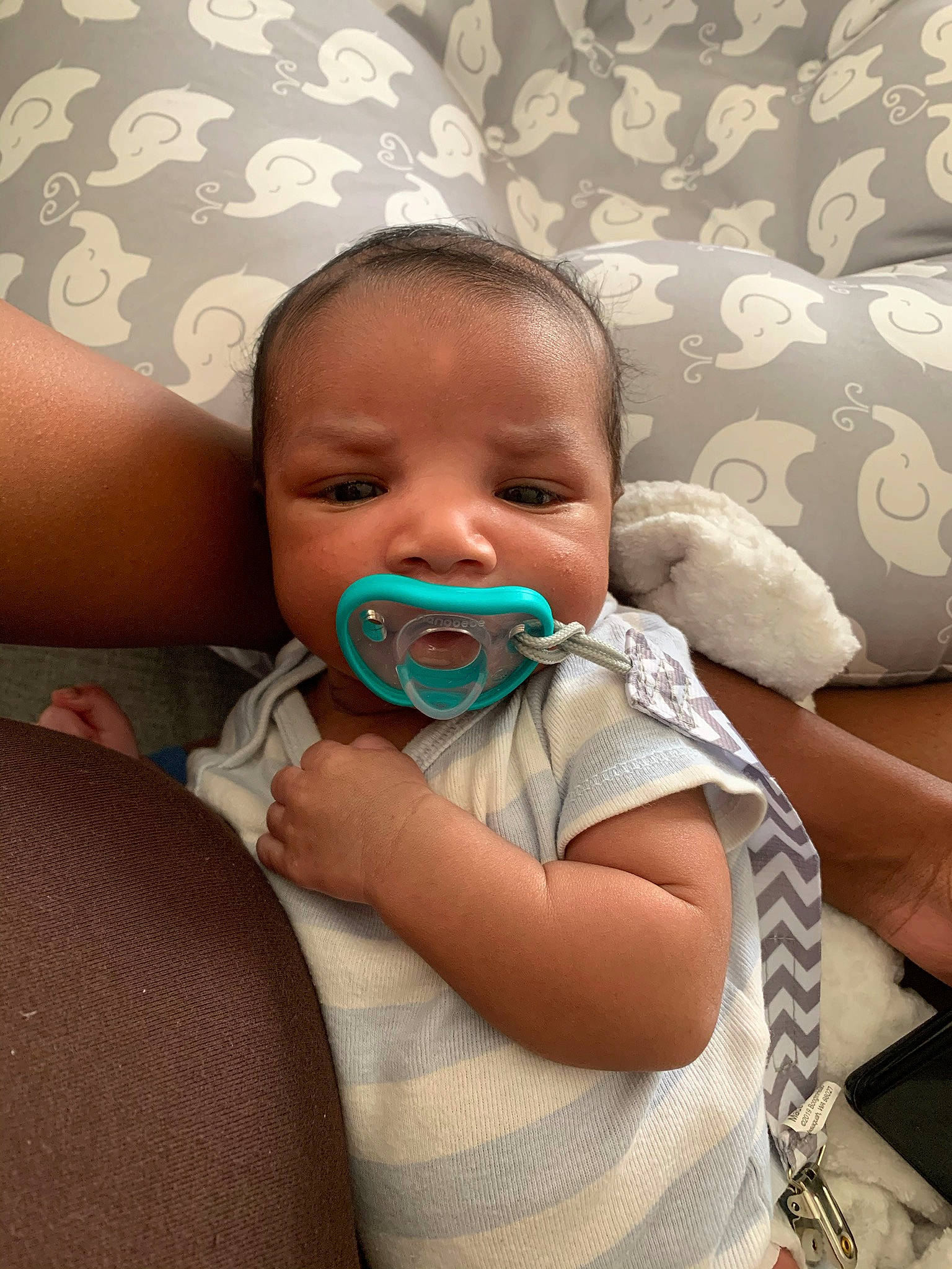 Jalen Jr. joined the competition — help win amazing prizes! baby, child, person, toddler