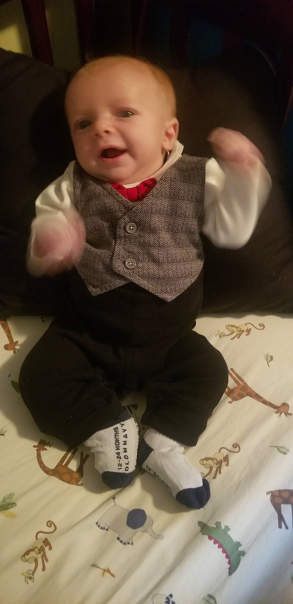 Blaise joined the competition — help win amazing prizes! boy, cheek, child, day, eye, finger, fun, girl, infant, person, product, sitting, skin, smile, textile, toddler