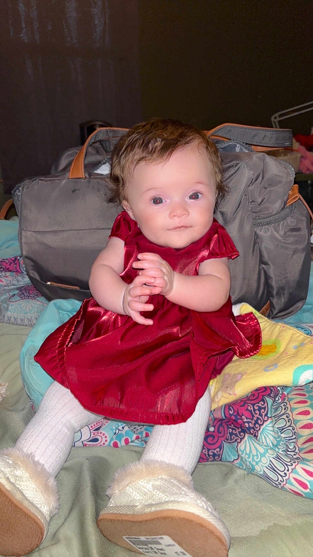 Isla-Capri joined the competition — help win amazing prizes! accessories, baby, bag, bodypart, clothing, couch, cushion, dress, face, finger, footwear, furniture, handbag, head, homedecor, person, photography, portrait, shoe, sitting