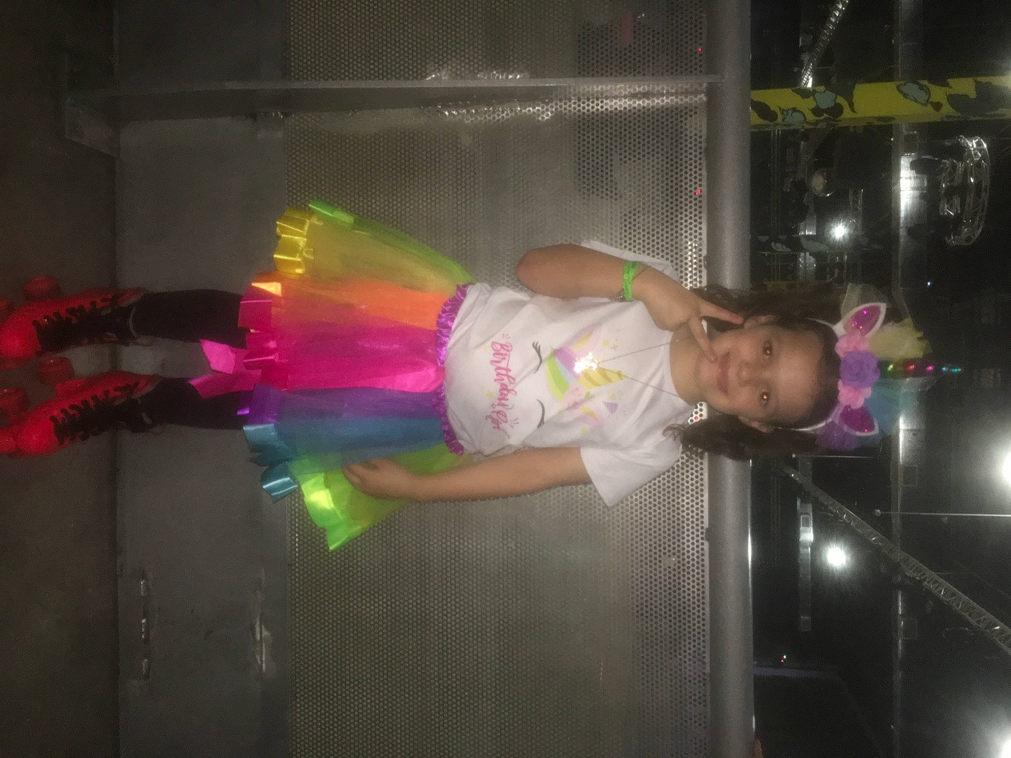 Katherine joined the competition — help win amazing prizes! baby, child, costume, entertainment, event, fun, joy, magenta, party, party_supply, person, pink, room, toddler, water_gun