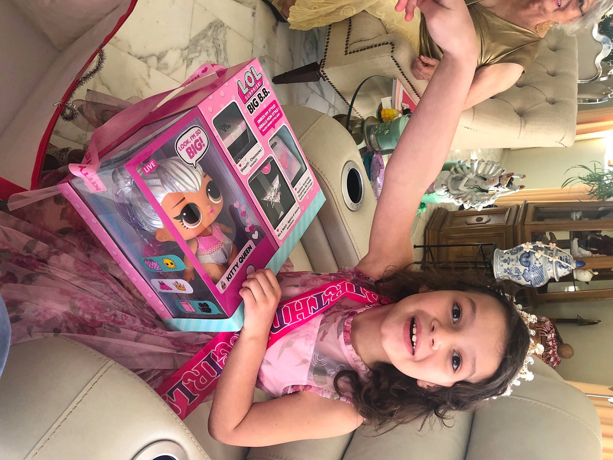 Katherine joined the competition — help win amazing prizes! art, beauty, black_hair, child, eyelash, eyewear, fashion, fun, hand, happy, joy, magenta, mouth, organ, person, pink, product, skin, smile, snapshot