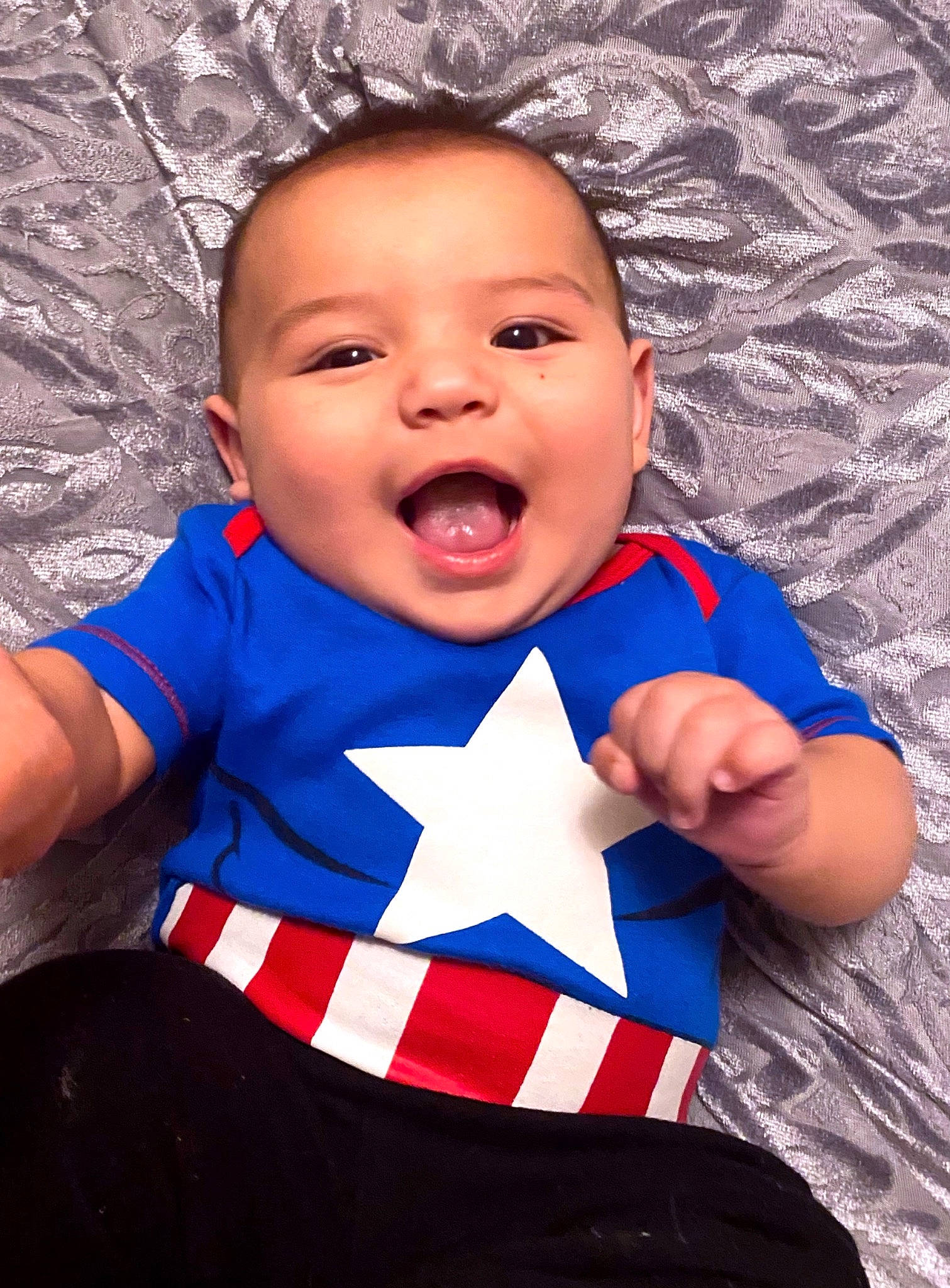 Luciano joined the competition — help win amazing prizes! baby, baby_toddler_clothing, child, cool, facial_expression, finger, flash_photography, fun, gesture, hairstyle, happy, iris, lip, nose, organ, people_in_nature, person, skin, smile, t_shirt