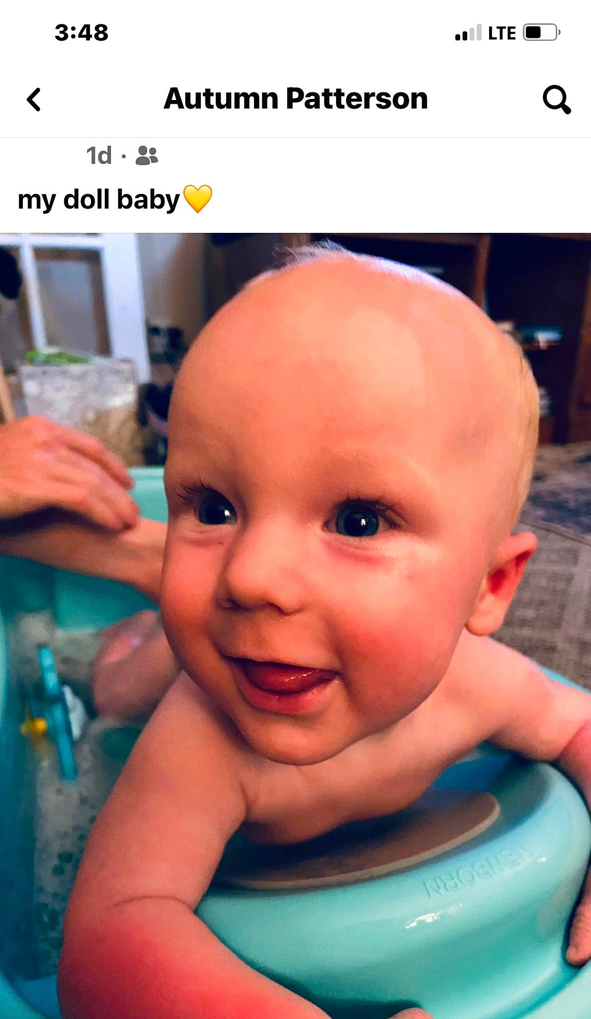 Colton joined the competition — help win amazing prizes! baby_bathing, cheek, chin, ear, eyebrow, eyelash, facial_expression, finger, gesture, hand, human, iris, mouth, muscle, nose, person, photograph, product, skin, smile