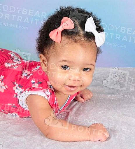 Rayia joined the competition — help win amazing prizes! black_hair, cheek, child, child_model, ear, forehead, girl, hair_accessory, head, headgear, infant, person, pink, product, toddler