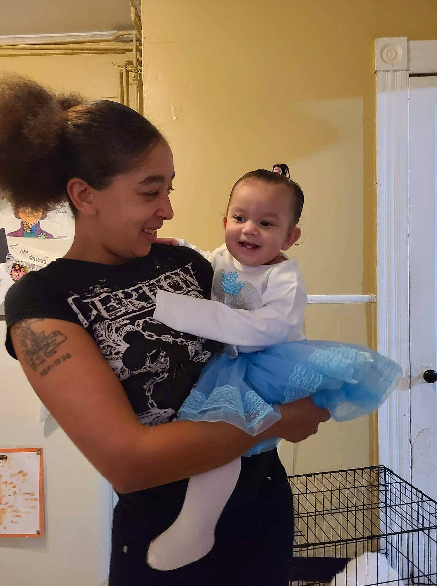 Avianzah joined the competition — help win amazing prizes! baby, baby_toddler_clothing, child, door, dress, ear, embellishment, eye, face, hair_accessory, happy, head, headband, headpiece, home_door, joy, love, mouth, nose, person