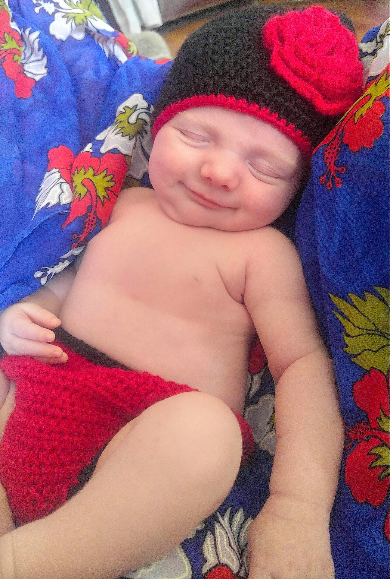 Teigan joined the competition — help win amazing prizes! beanie, cap, cheek, child, crochet, finger, girl, hair_accessory, hat, headgear, infant, joy, knitting, person, product, skin, toddler