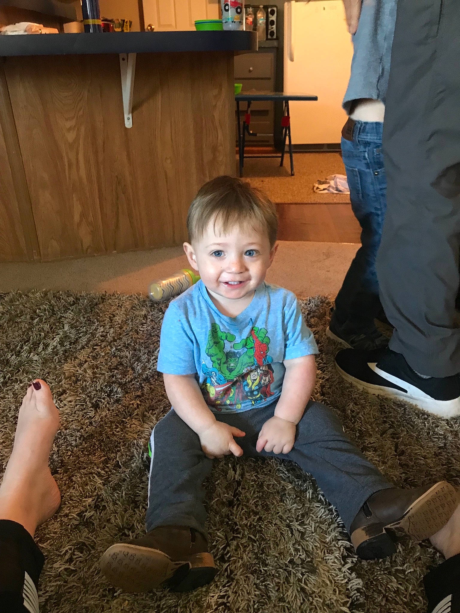 Jackson is registered to the contest to win money with this photo: adaptation, child, joy, leg, person, play, soil, toddler