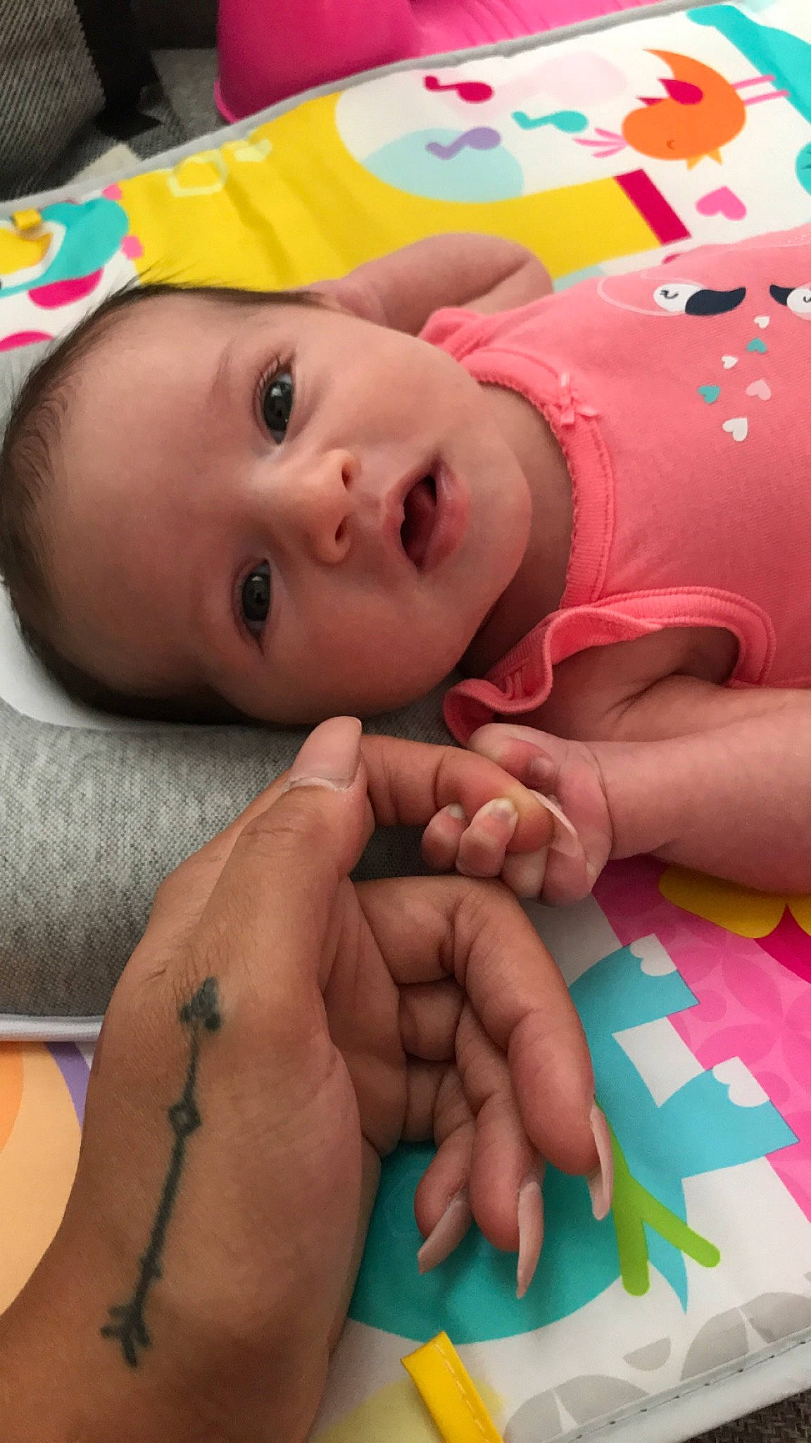 Orion joined the competition — help win amazing prizes! baby, cheek, child, finger, hand, lip, mouth, nail, person, skin, thumb, toddler