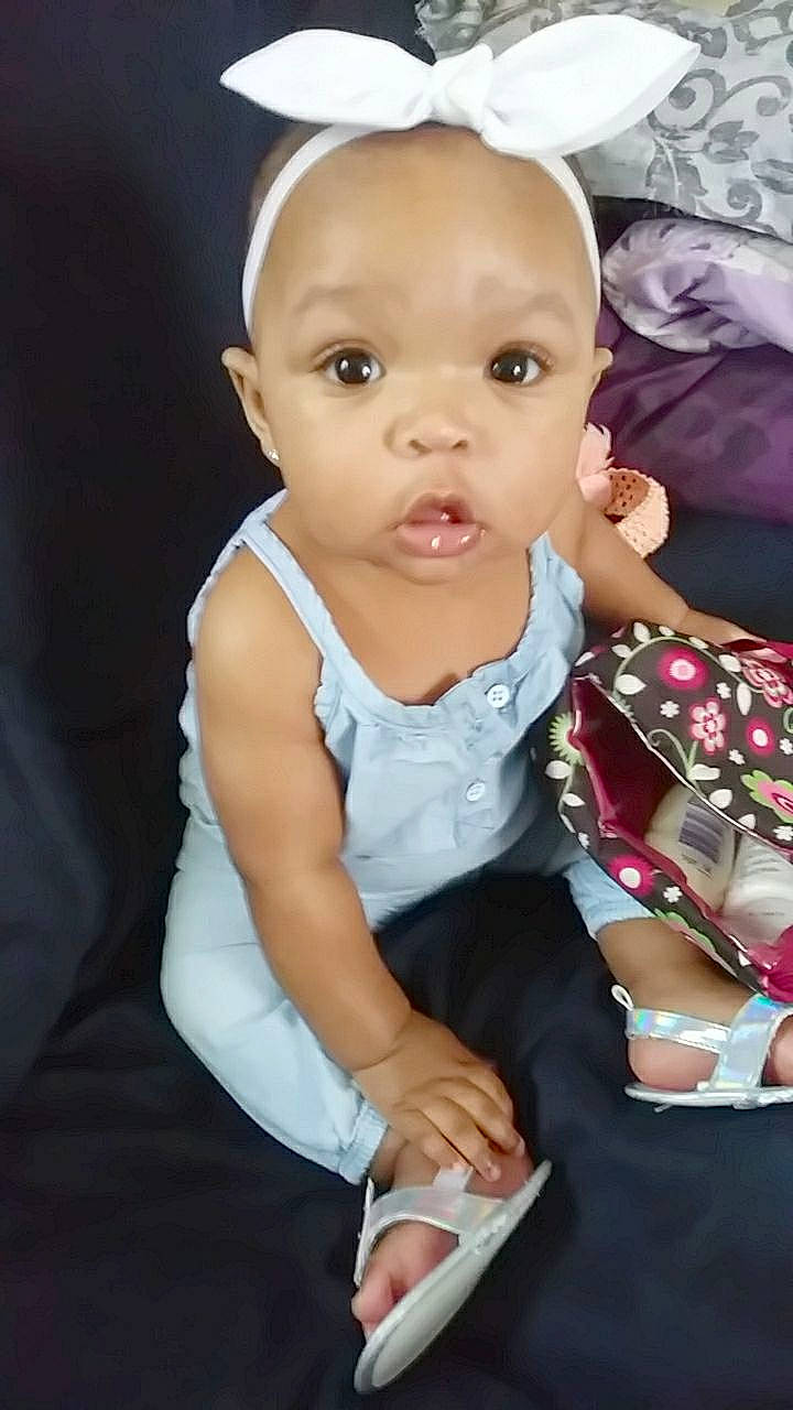 Keziah joined the competition — help win amazing prizes! baby, baby_products, cheek, child, child_model, head, headband, headgear, person, pink, product, sitting, skin, smile, toddler