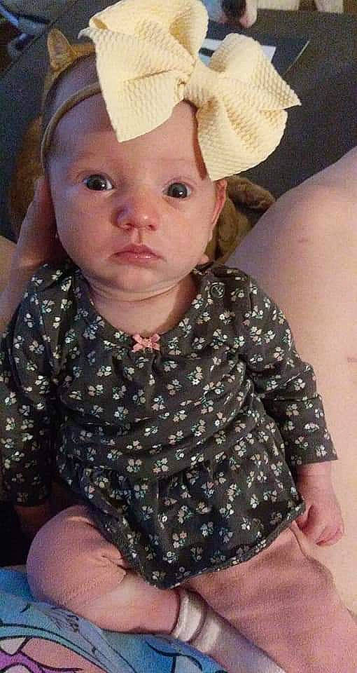 Kailee is registered to the contest to win money with this photo: baby, baby_toddler_clothing, cheek, child, fashion_accessory, hat, head, headgear, headwear, pattern, person, skin, sleeve, smile, sun_hat, toddler