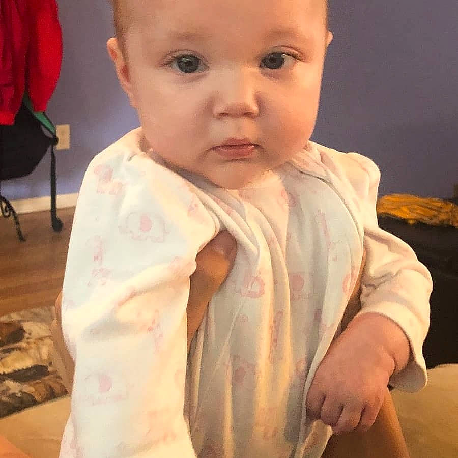 Catherine is registered to the contest to win money with this photo: baby, cheek, child, chin, ear, face, forehead, head, lip, mouth, neck, nose, person, skin, toddler