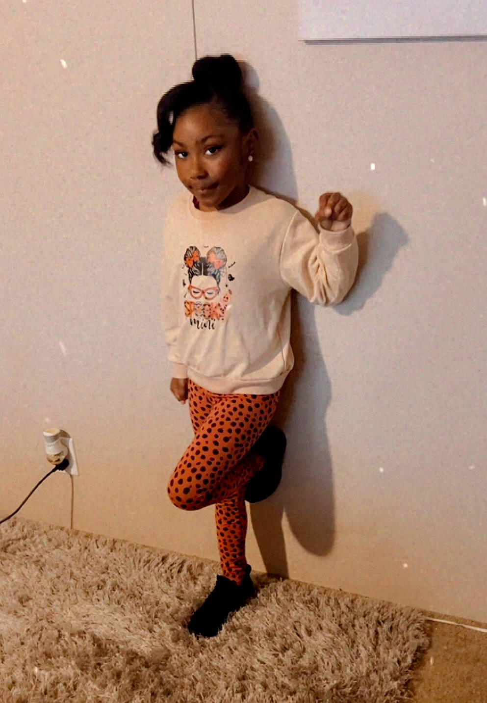 Journi joined the competition — help win amazing prizes! fashion_design, flooring, hairstyle, happy, human_body, human_leg, knee, leg, pattern, person, sandal, shorts, sleeve, standing, t_shirt, thigh, toddler, trunk, visual_arts, waist