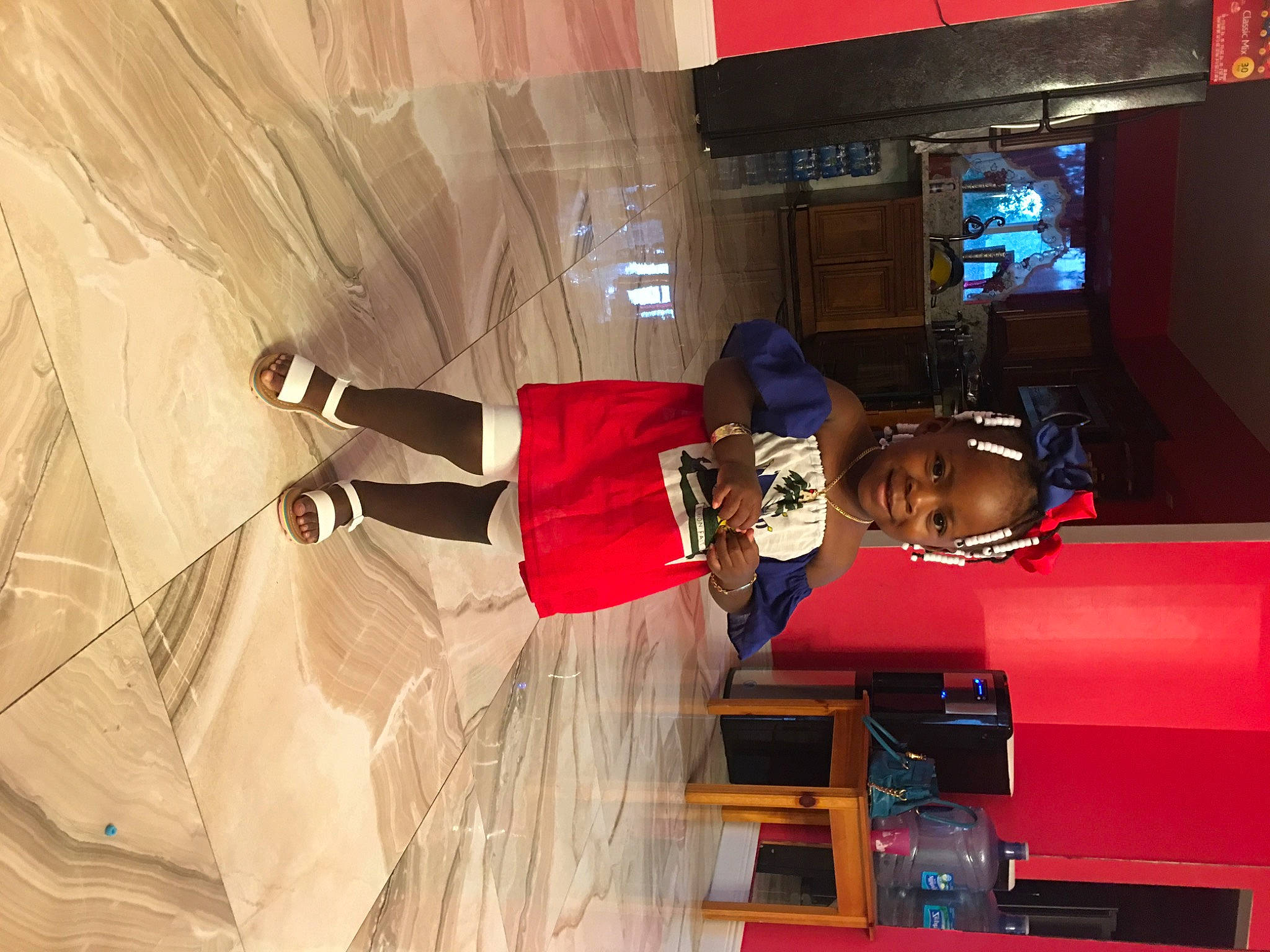 Alaysia is registered to the contest to win money with this photo: joy, person