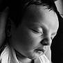 Alessio a rejoint le concours — aidez-le/la à gagner de superbes lots ! baby, black, black_and_white, cheek, comfort, ear, eyebrow, eyelash, finger, flash_photography, gesture, human_body, iris, jaw, lip, mouth, neck, nose, skin, style