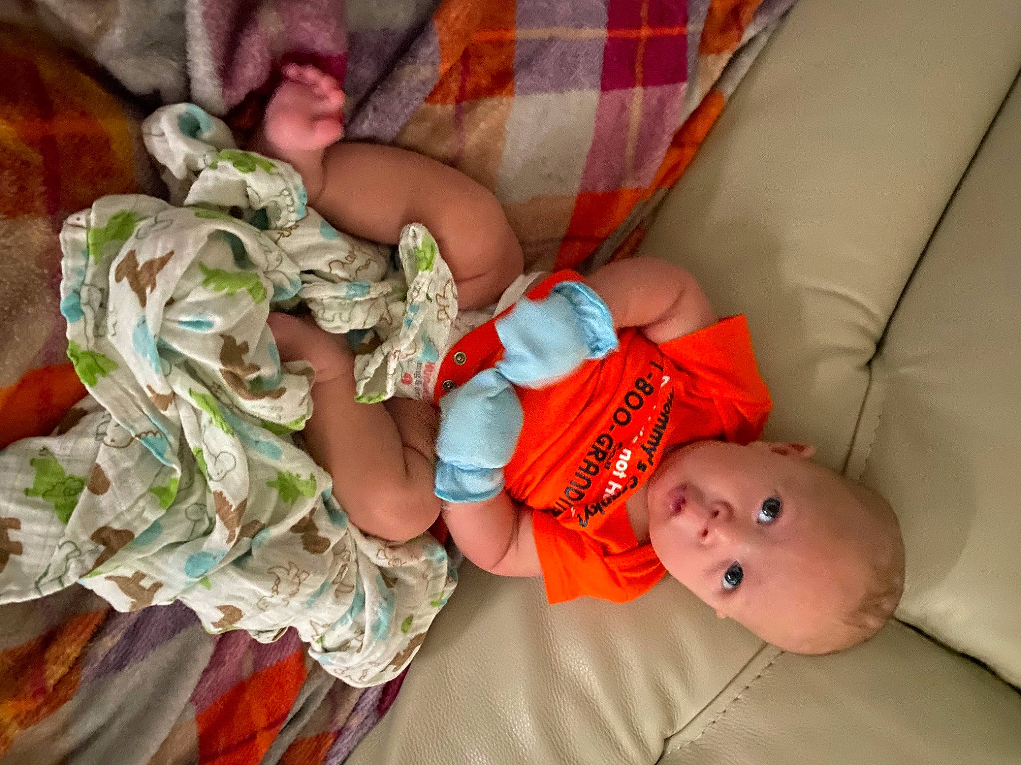 Raynell joined the competition — help win amazing prizes! abdomen, baby, baby_products, baby_sleeping, baby_toddler_clothing, bedtime, cheek, child, comfort, hat, human_body, human_leg, linens, mouth, nail, pattern, person, room, skin, surprise