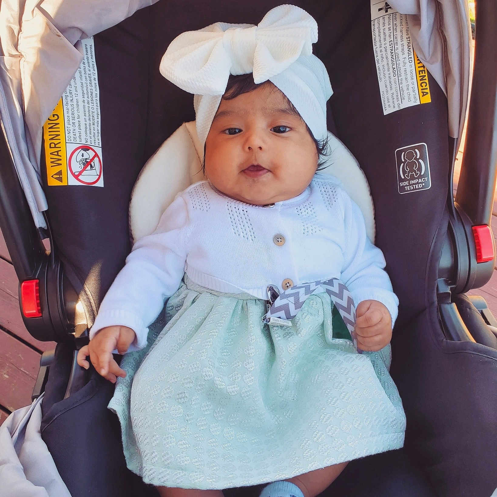 Valentina joined the competition — help win amazing prizes! baby, baby_carriage, baby_in_car_seat, baby_products, cheek, child, person, product, skin, smile, toddler