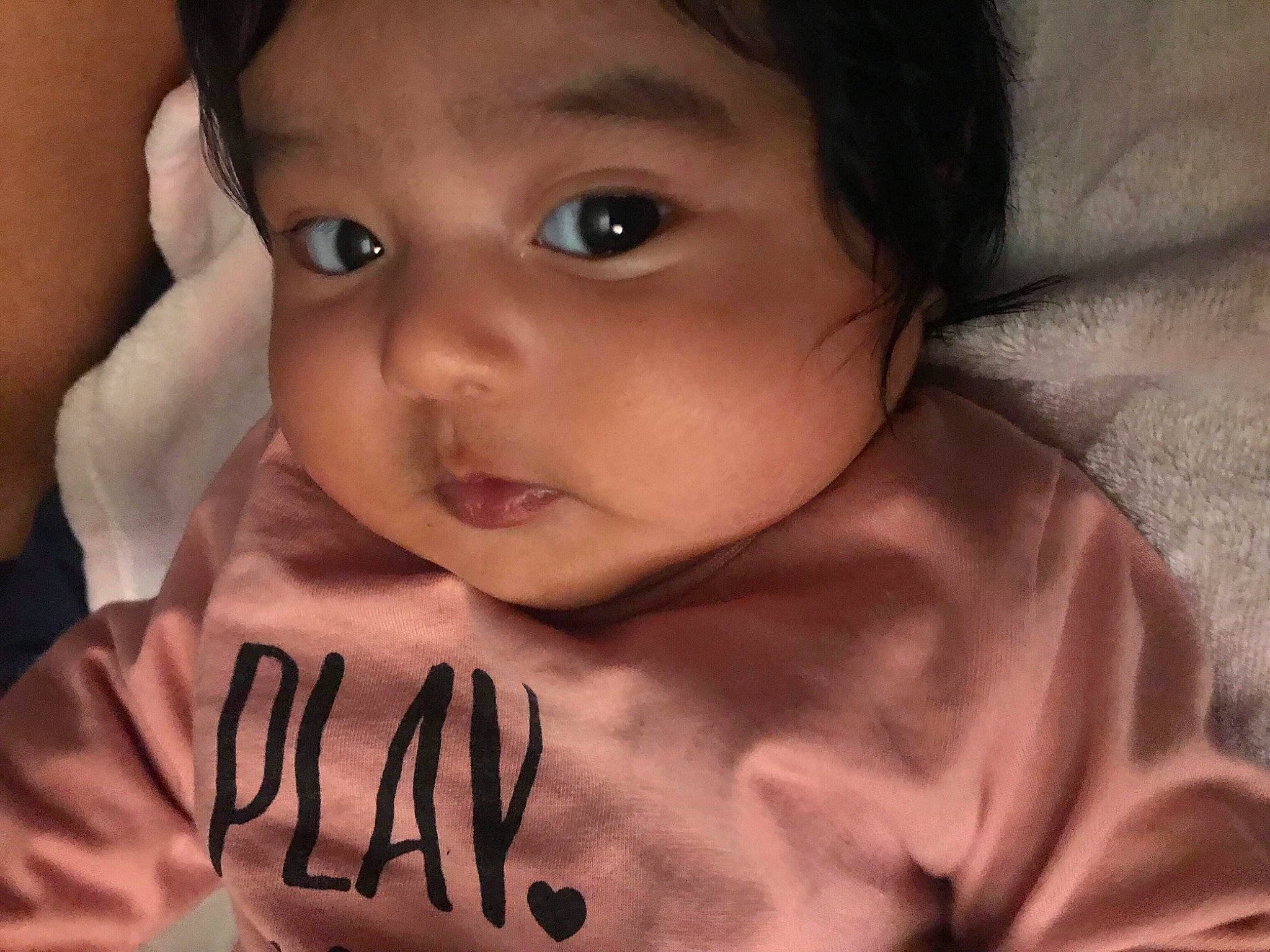 Valentina is registered to the contest to win money with this photo: baby, beauty, cheek, child, chin, close_up, cool, eye, eyebrow, eyelash, face, forehead, hair, head, human, lip, mouth, nose, person, skin