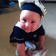 Enzo participe au concours pour gagner de l'argent avec cette photo :