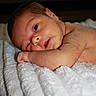 newborn, baby, infant, blanket, sleepy, resting, skin, closeup, soft, cute, lying_down, face, head, arm, toddler, child, portrait, indoors, cozy, warm