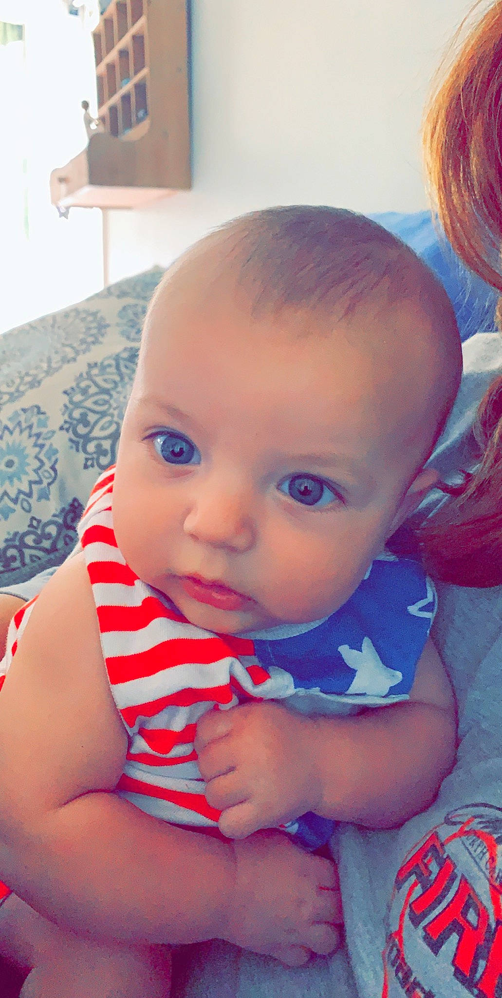 Haiden joined the competition — help win amazing prizes! baby, cheek, child, chin, ear, eye, face, forehead, head, iris, lip, mouth, neck, nose, person, skin, smile, toddler