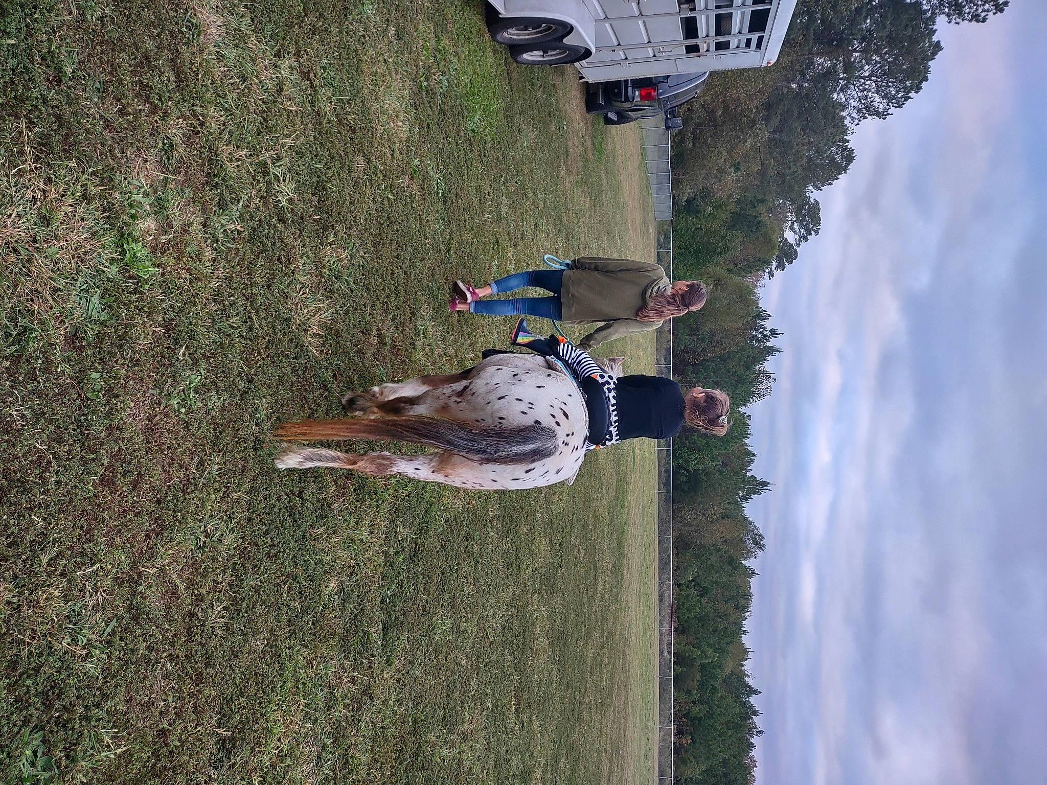 Sophia Waiting For Daddy joined the competition — help win amazing prizes! adventure, cloud, extreme_sport, fun, grass, jeans, landscape, leisure, person, plant, recreation, shadow, sky, slope, soil, travel, tree, wood