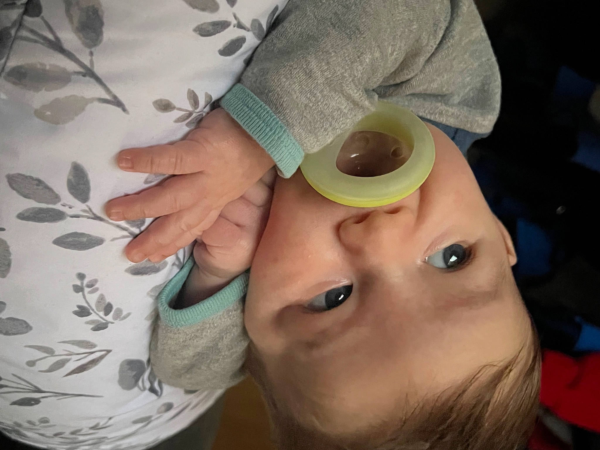 Jayden joined the competition — help win amazing prizes! baby, cap, child, cool, eyelash, eyewear, fashion_accessory, finger, gesture, happy, headgear, lip, nail, neck, nose, person, personal_protective_equipment, skin, sleeve, toddler