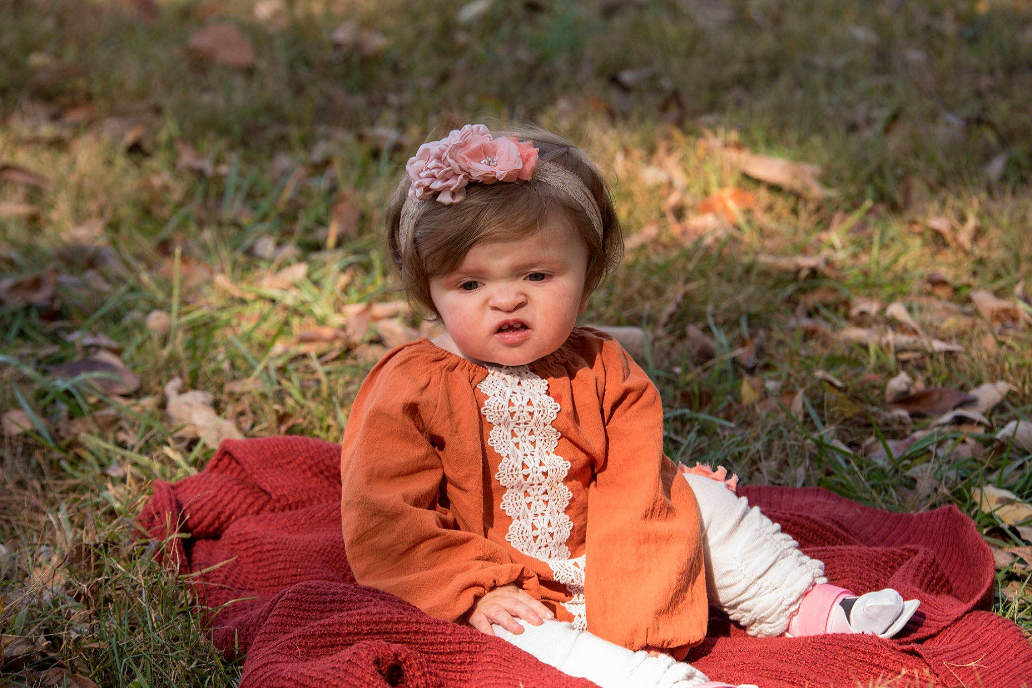 Avè joined the competition — help win amazing prizes! autumn, baby, baby_toddler_clothing, child, child_model, ear, embellishment, fawn, hair_accessory, headband, headpiece, peach, people_in_nature, person, pink, sitting, toddler