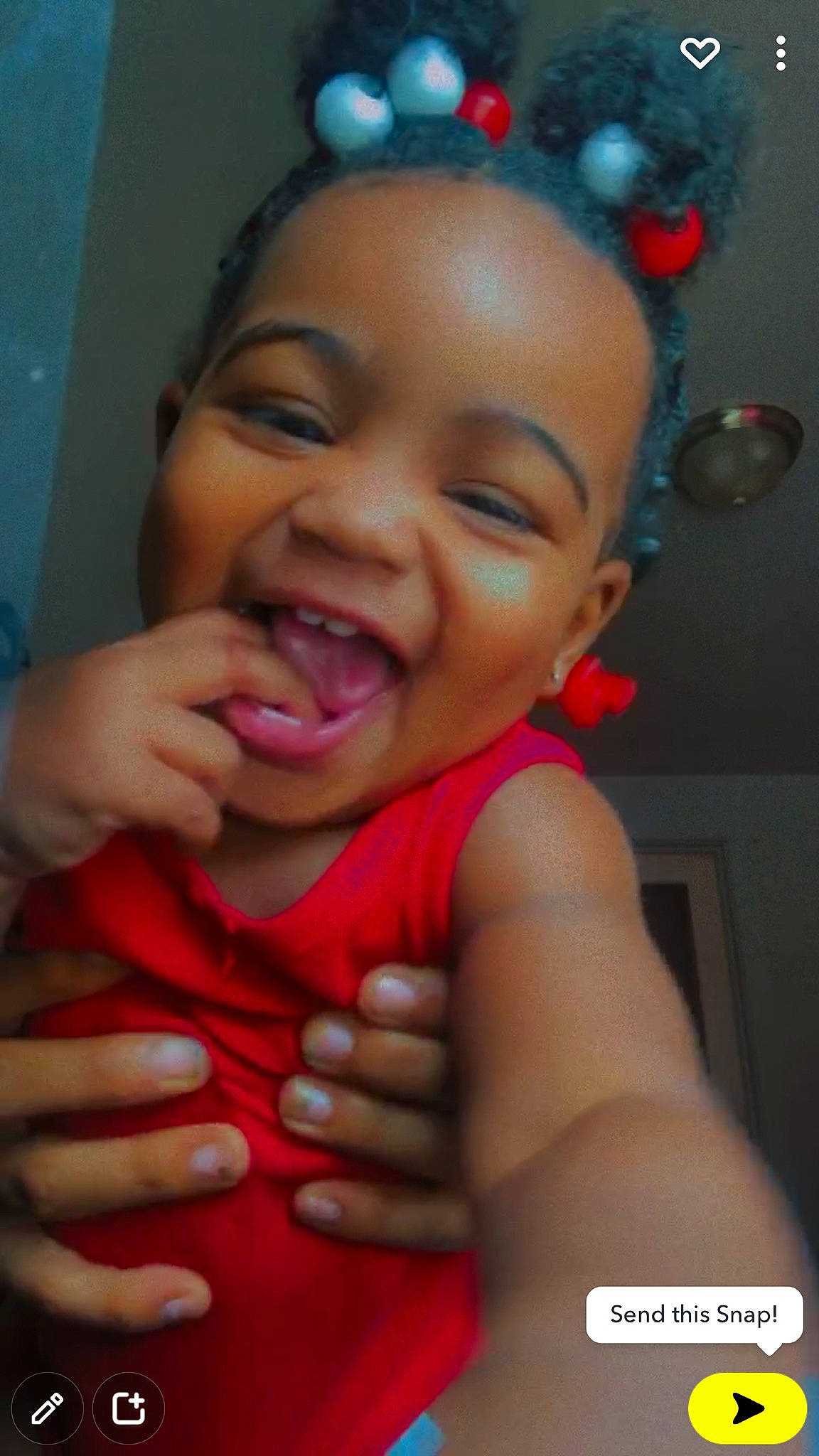 Kamorah is registered to the contest to win money with this photo: baby, cheek, chin, eyebrow, face, facial_expression, finger, forehead, gesture, hand, happy, lip, mouth, muscle, neck, nose, person, pink, skin, smile