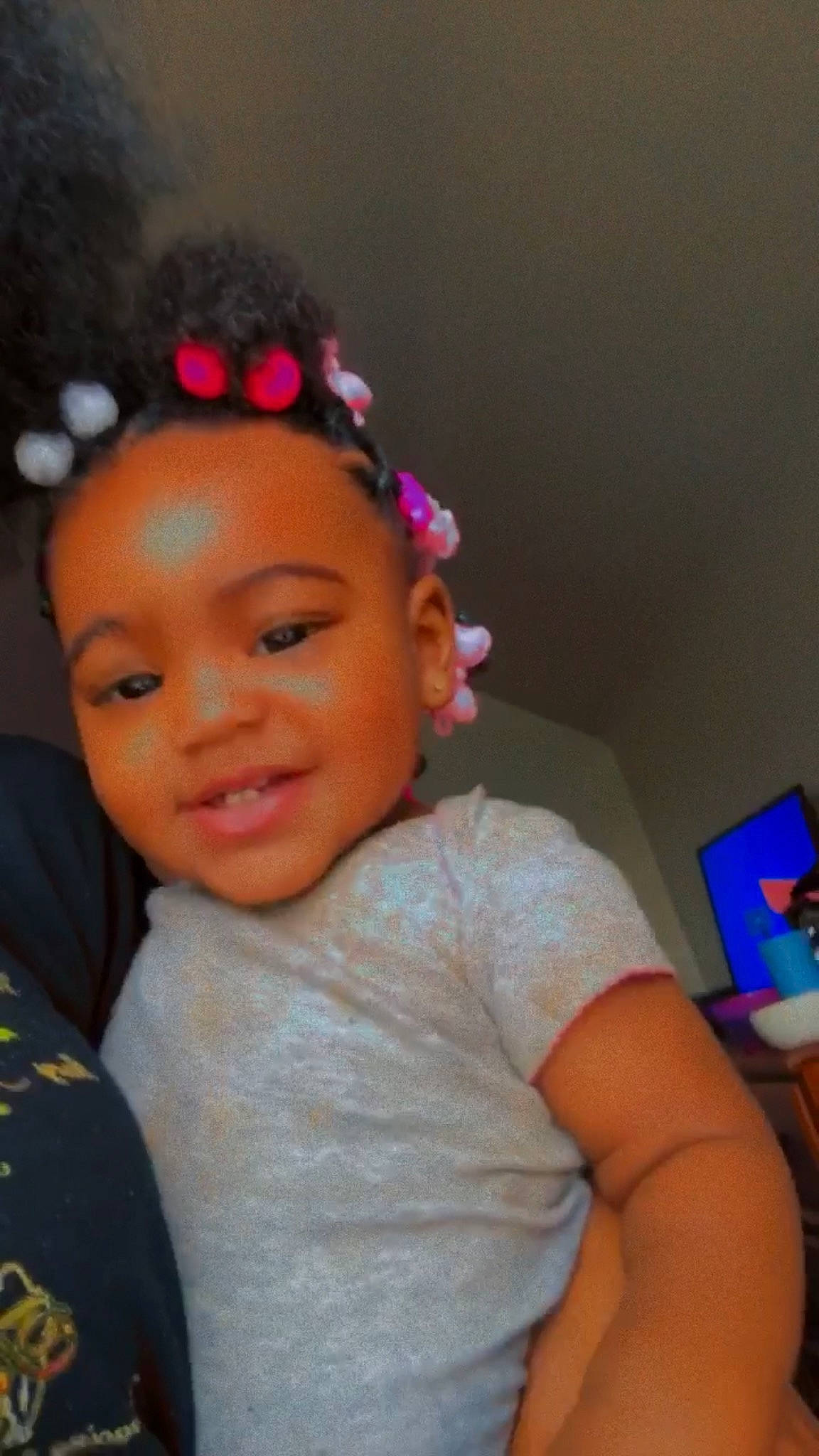 Kamorah joined the competition — help win amazing prizes! cheek, chin, cool, event, eyebrow, eyelash, forehead, fun, hair, hair_accessory, happy, headband, headpiece, iris, lip, magenta, person, purple, skin, smile