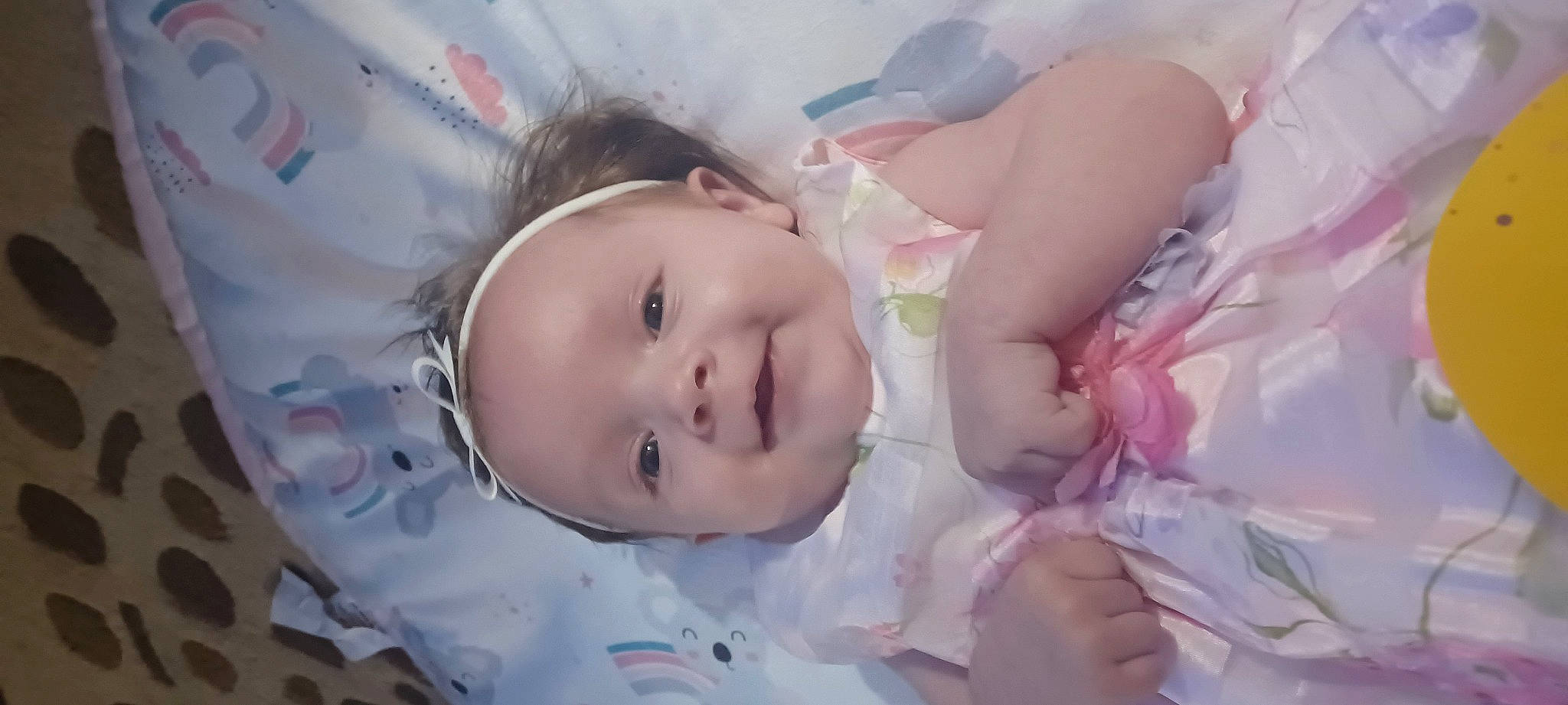 Astraea joined the competition — help win amazing prizes! baby, baby_toddler_clothing, cheek, child, eye, eyebrow, eyelash, fun, happy, head, iris, lip, mouth, nose, person, pink, portrait_photography, skin, smile, textile