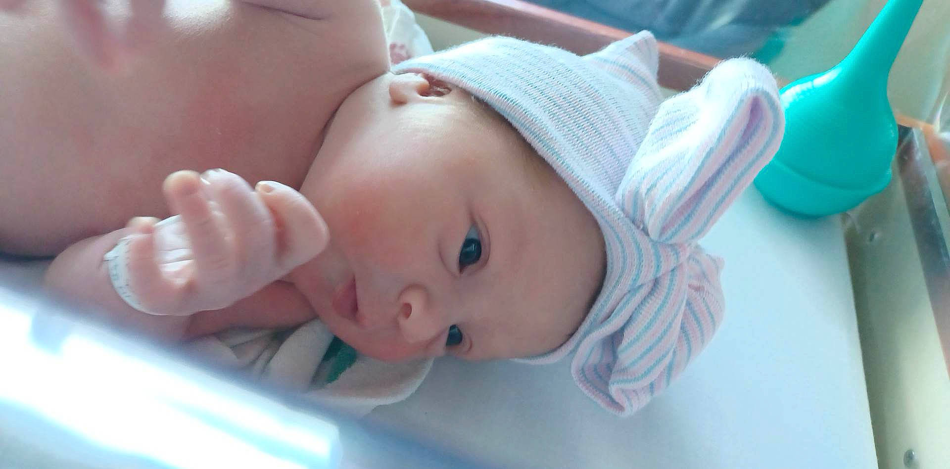 Astraea joined the competition — help win amazing prizes! arm, baby, baby_products, baby_toddler_clothing, cheek, child, chin, comfort, eye, eyelash, facial_expression, gesture, hand, hat, headwear, lip, mouth, nose, person, skin