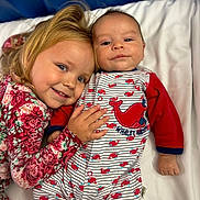 Elianna joined the competition — help win amazing prizes! baby, bed, bedroom, blanket, clothing, cushion, face, furniture, happy, head, homedecor, indoors, newborn, pajamas, person, photography, portrait, quilt, room, smile