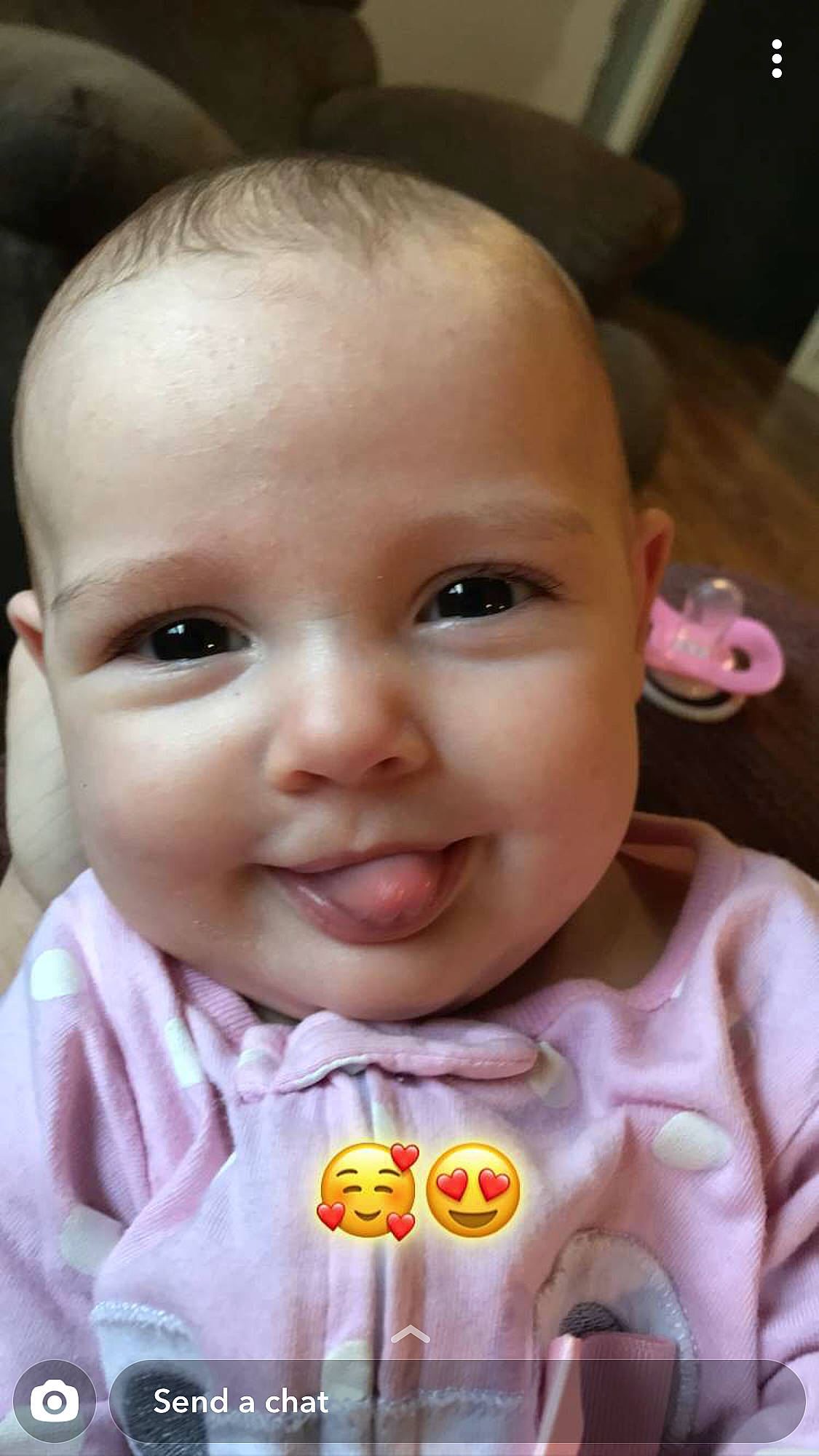 Journie is registered to the contest to win money with this photo: baby_toddler_clothing, cheek, child, chin, ear, eye, eyebrow, eyelash, face, facial_expression, forehead, happy, head, iris, jaw, joy, lip, mouth, organ, person