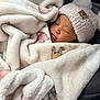 baby, blanket, childbirth, face, head, person, sleeping